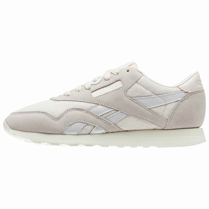 Tenisi Reebok Classic Nylon Cold Pastel Dama Roz/Albi Romania JD4706BJ